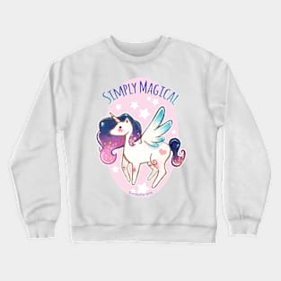 Princess Unicorn: 'Simply Magical' Crewneck Sweatshirt